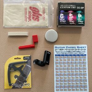 ギターメンテナンス用品他8点セット! CC-3P等