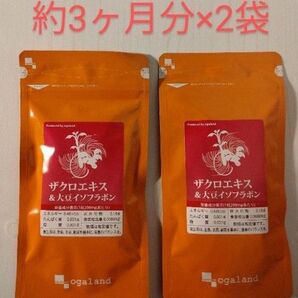 ザクロエキス & 大豆イソフラボン 約6ヶ月分(約3ヶ月分×2袋) オーガランド