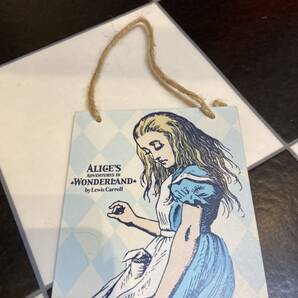 ◇不思議の国のアリス マクミラン・アリス ブリキサインボード③◇