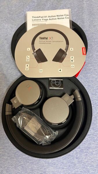 ThinkPad X1 Active Noise Cancellation Headphones グレー