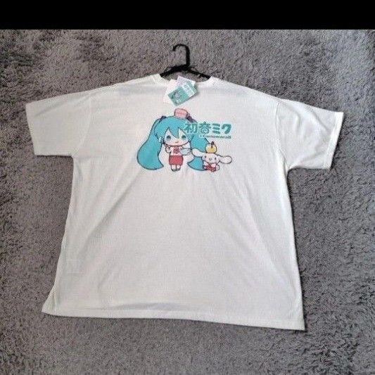 新品 初音ミク シナモンロール 半袖Tシャツ