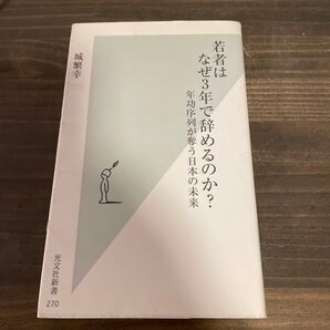 若者はなぜ3年で辞めるのか? 年功序列が奪う日本の未来 (光文社新書 270) 城繁幸/著