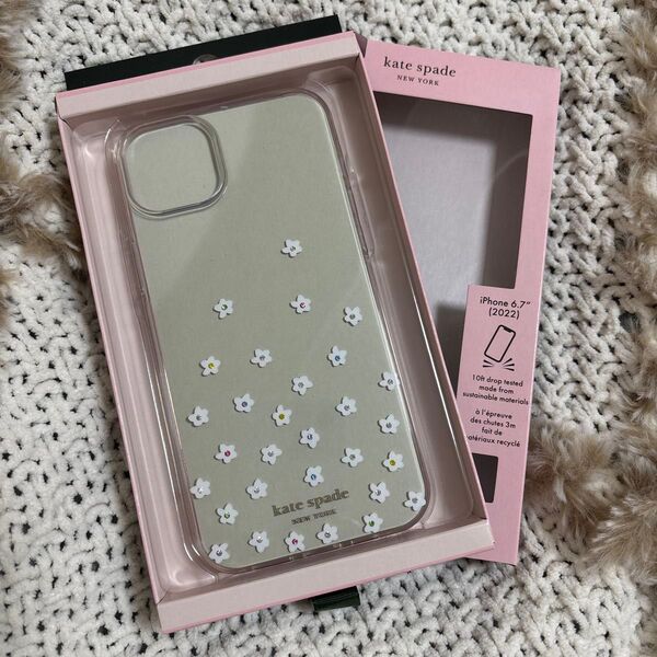 新品 kate spade iPhone14plus ケース 14プラス