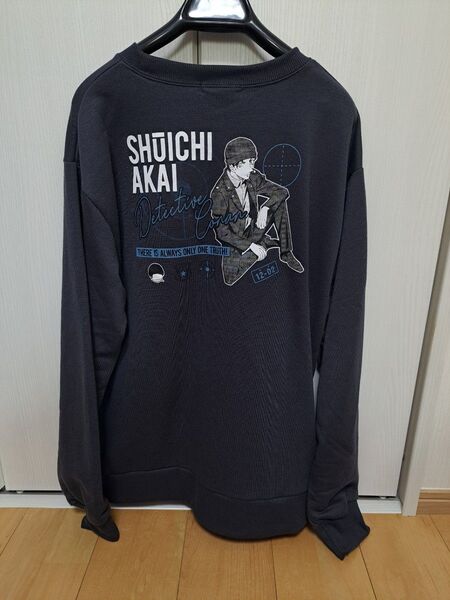 【新品】名探偵コナン 赤井秀一バックプリントスウェット Mサイズ ライ