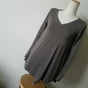  unused goods * flair tunic ( khaki ) size S