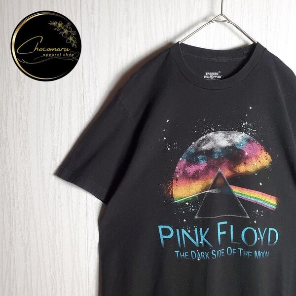 バンドTシャツ 音楽 半袖 ピンクフロイド メキシコ製 ML 黒 古着