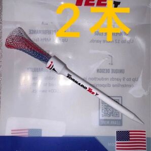 TORNADO TEE RED&WHITE&BLUE トルネードティー レッド&ホワイト&ブルー(3.25インチ)2本