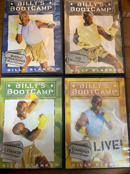 BILLY'S BOOTCAMP DVD 4枚セット