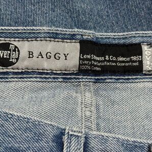 超レア!LEVI'S シルバータブ BAGGY W31 裾上げ無し!/リーバイス SILVERTAB バギー LOOSE