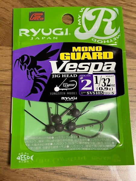 モノガード ヴェスパ Fエコ #2 0.9g SVS185 1/32oz リューギ RYUGI