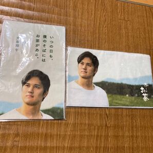 大谷翔平 選手 伊藤園 おーいお茶 オリジナルタオル