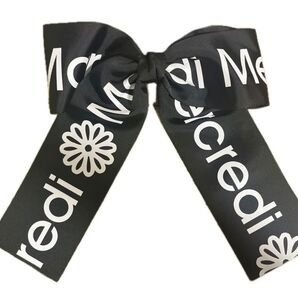 HAIR CLIP LOGO RIBBON