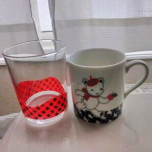 ファミリアコップとマグカップ 2個セット