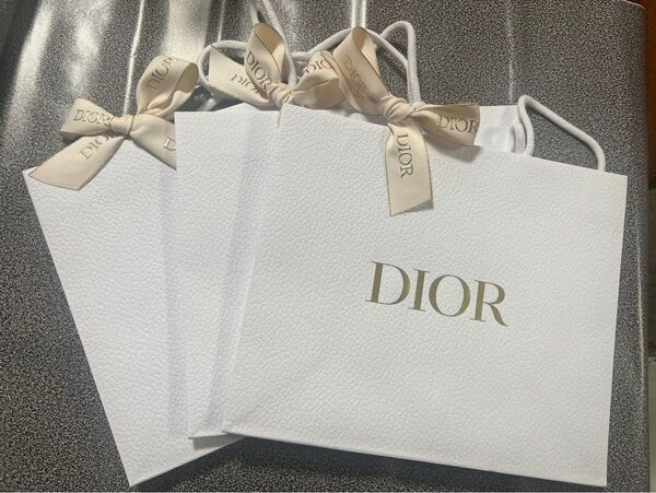 dior大ショッパー3枚セット