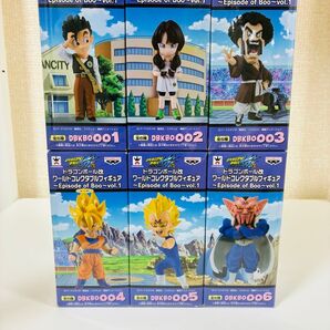 ドラゴンボールフィギュア ワーコレ Episode of Boo vol.1 新品未開封 6体まとめ売り
