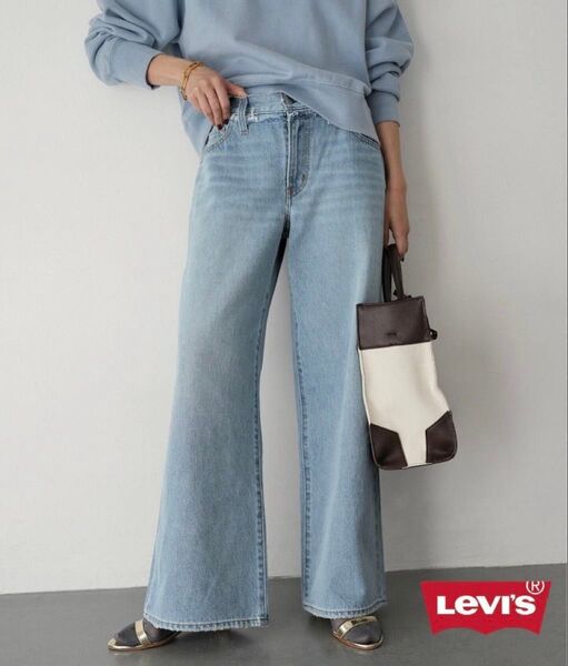 【SLOBE IENA】Levi’s/リーバイス SLOBE別注 XL straight デニムパンツ