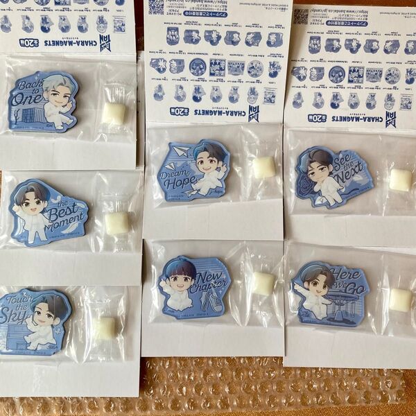 tinytan キャラマグネッツ 7つ Yet to Come コンプリート