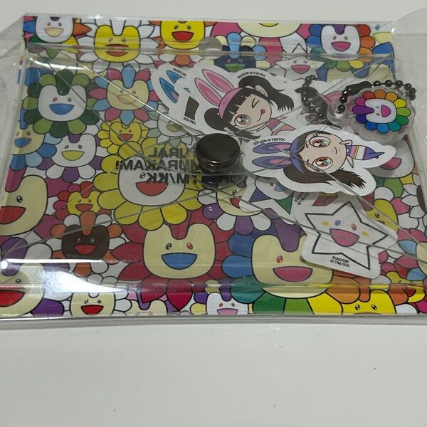 NewJeans NJZ 村上隆コラボ ステッカーポーチ ポップアップ