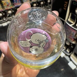 ちいかわ ナガノキャラクターズ マットぷち缶バッジ モモンガ
