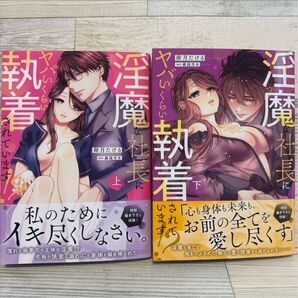 4月刊*卯月たける『淫魔な社長にヤバいくらい執着されています』上下/オパールコミックス