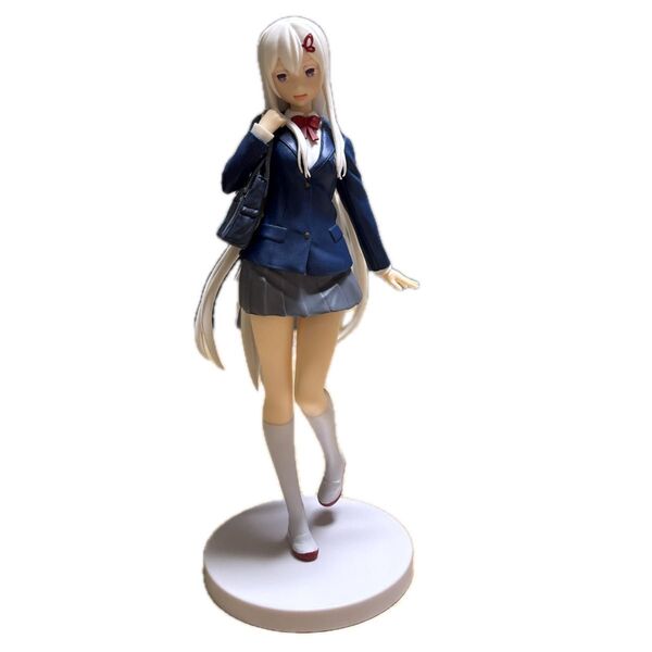 「Re:ゼロから始める異世界生活」に登場するキャラクター エキドナ 制服姿 フィギュア 箱無し