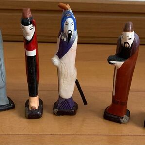中国置物 5体セット 工芸品 インテリア