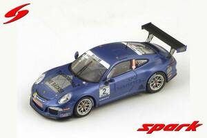 ■スパークモデル 1/43 2013 ポルシェ991 GT3カップ #2 N.ティーム スーパーカップチャンピオン