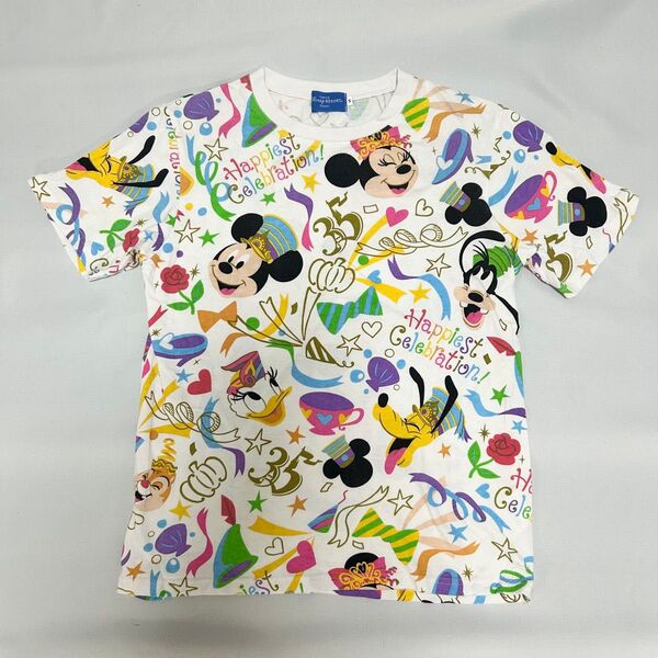 【状態S】 美品 35周年 ディズニーTシャツ 半袖Tシャツ Disney RESORT Sサイズ