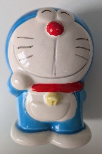 ドラえもん 貯金箱 陶器製