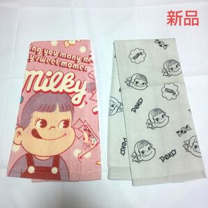 ペコちゃん フェイスタオルセット【新品・未使用】 ペコミルキー