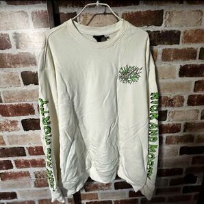 Rick and Morty リラックスフィットトレーナー XL 古着 90s ロンT 長袖 XL