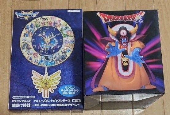 ドラクエ 時計 フィギュア ゾーマ 壁掛け時計 ドラゴンクエスト アミューズメントグッズ 伝説の魔王フィギュア
