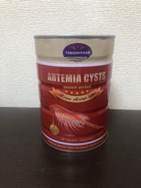 高品質ブラインシュリンプ 425g 孵化率90%