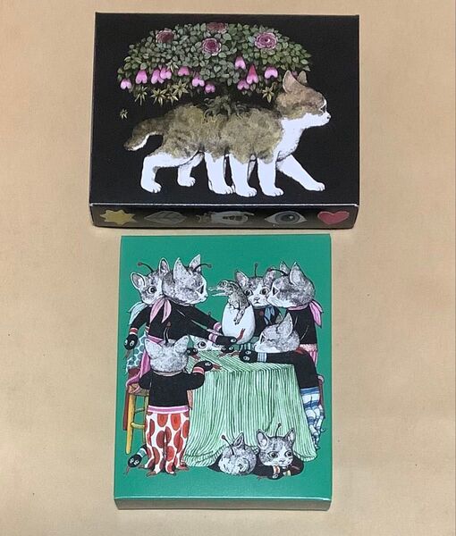 ボリス雑貨店ホルベイン 絵具箱 2種 箱のみ ボリス ギュスターヴ ヒグチユウコ