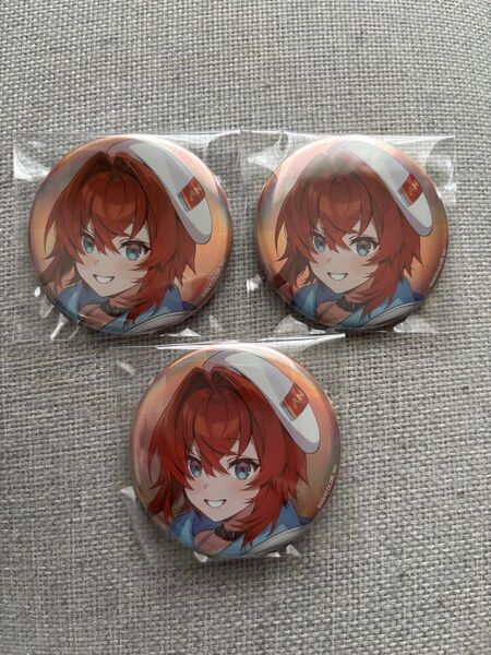にじさんじ さんばか 6th anniversary 缶バッジ アンジュ・カトリーナ