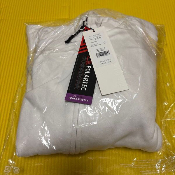 +PHENIX【MENS】POLARTEC Power Stretch Zip Hoodie white/S