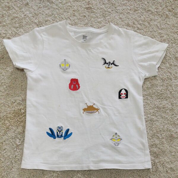 グラニフ ウルトラマン 刺繍 半袖Tシャツ 130