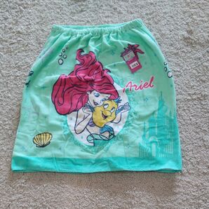 リトル・マーメイド アリエル ラップタオル 巻きタオル プール スイミング 水泳 約60cm