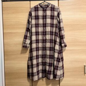 391.シャツワンピ UNIQLO