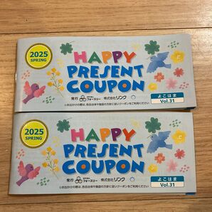 抜きなし ハッピープレゼントクーポン よこはま 2025 SPRING 2冊