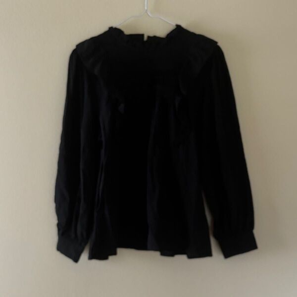 《新品》SUREVE 肩フリルブラウス L