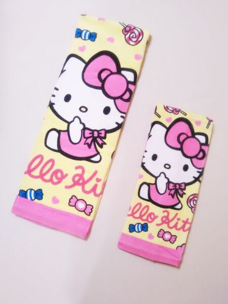 HELLO KITTY バスタオル フェイスタオル 2枚セット