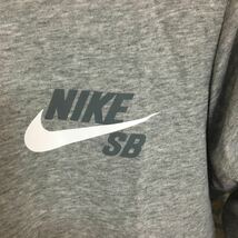 ナイキ NIKE SB長袖Tシャツ ロンT Sサイズ ビッグスウォッシュ グレー_画像2