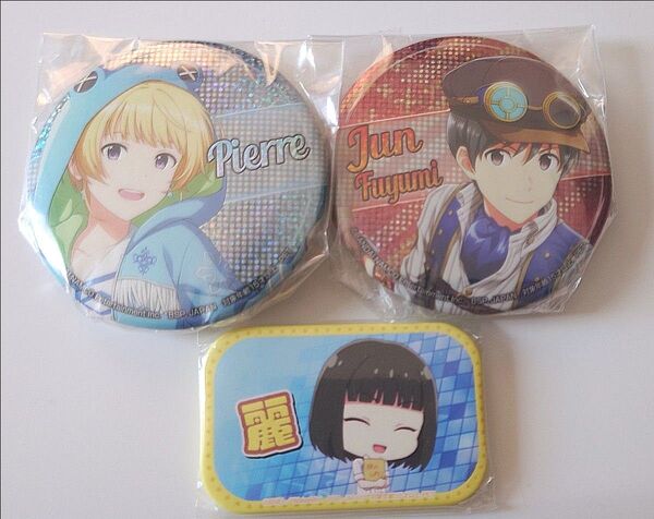 アイドルマスターSideM 缶バッジ 3種セット