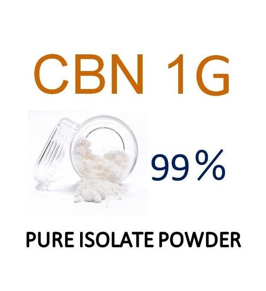 1グラム CBN アイソレート クリスタル パウダー CBD / CBN / CBG