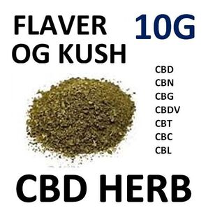 10グラム CBD ハーブ テルペン OG KUSH 添加