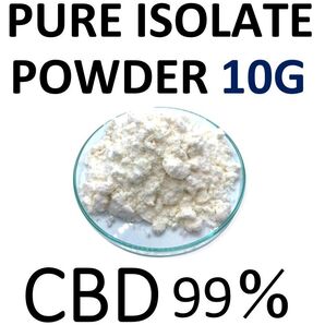 【10G 高純度 99%】CBD アイソレート クリスタル パウダー CBD CBN CBG