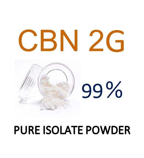 2グラム CBN アイソレート クリスタル パウダー CBD / CBN / CBG