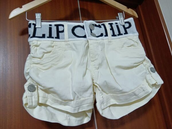 未使用 ショートパンツ ホワイト アベイル CHIP CLIP Lサイズ
