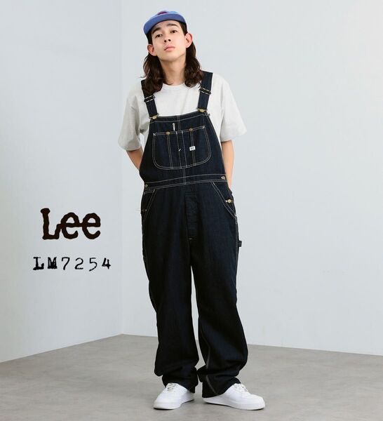【超美品】【ユニセックス】Lee ダンガリーズオーバーオール/サロペットパンツ